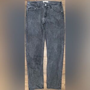 Kenzo x H&M Gray Denim Jeans Sz 33
